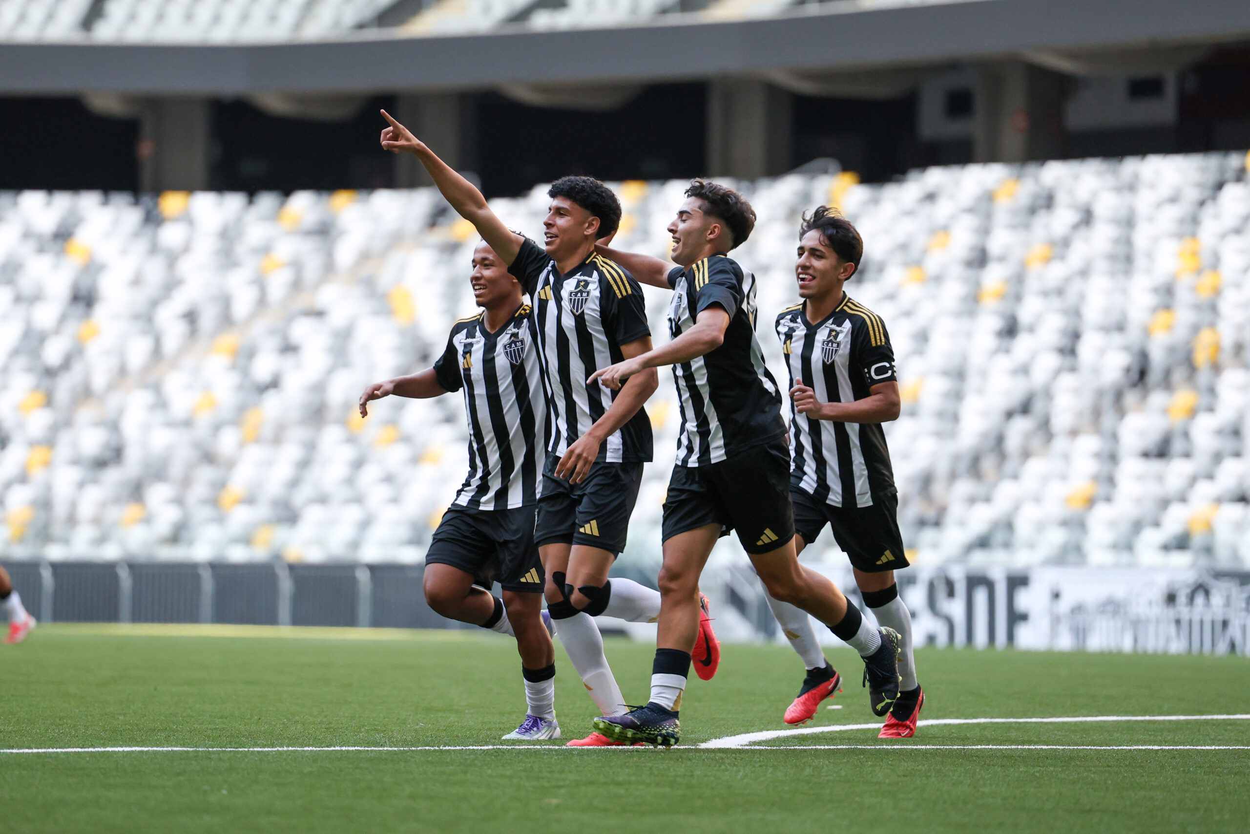 Galinho não perde há sete rodadas pelo Brasileirão Sub-17. Foto: Daniela Veiga/ Atlético