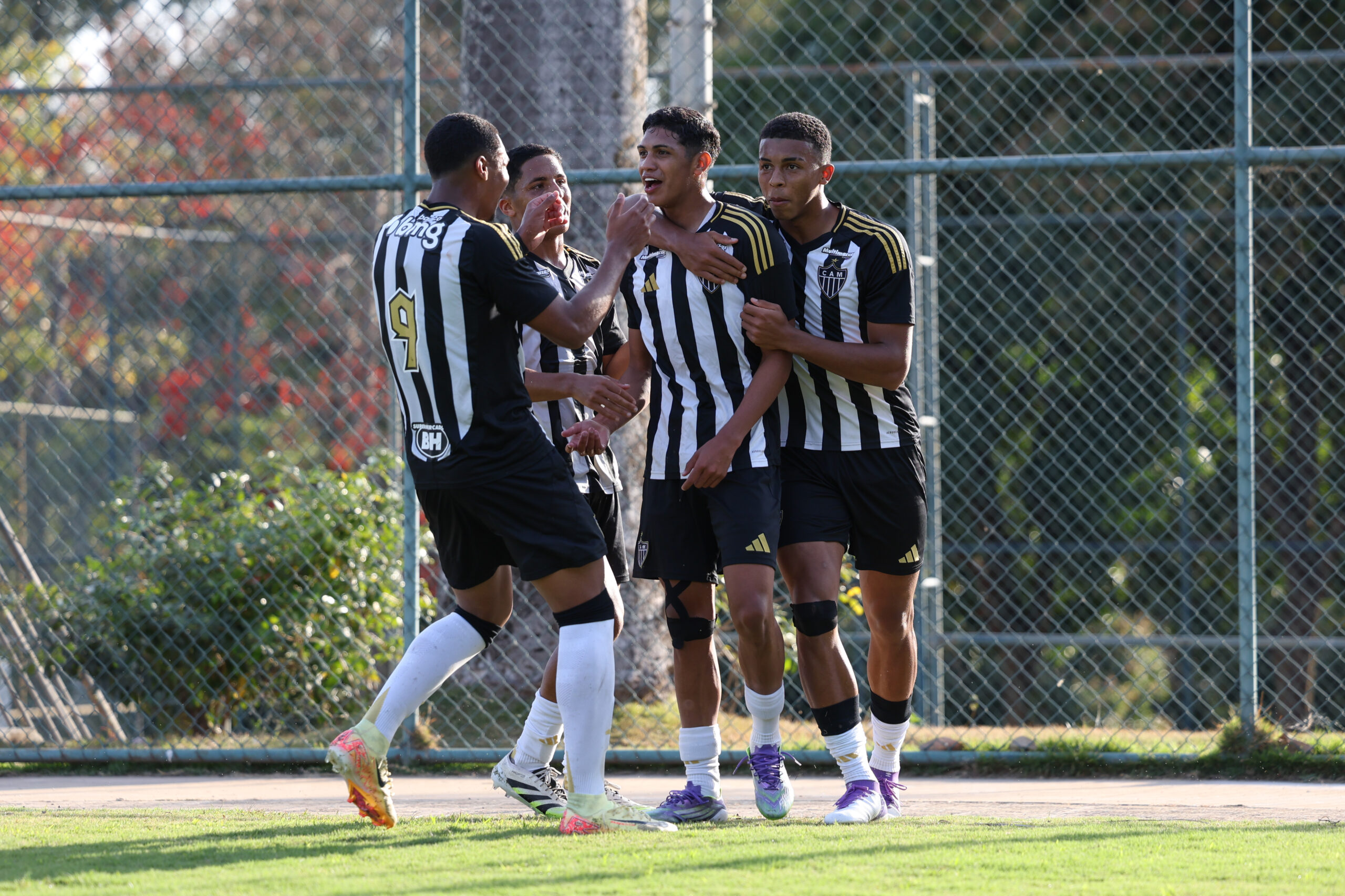 Galinho não perde há nove jogos pelo Brasileirão Sub-17. Foto: Daniela Veiga / Atlético