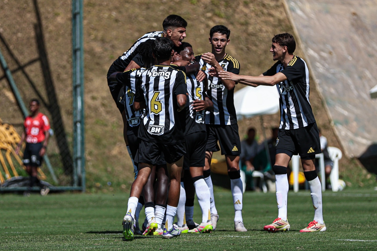 Galinho venceu último compromisso pelo Estadual, contra a Inter de Minas. Foto: Luidgi Carvalho/BHFOTO