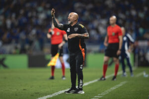 Cruzeiro x Atlético: coletiva de imprensa com Sampaoli