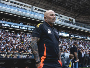 Atlético x Santos: coletiva de imprensa com Sampaoli