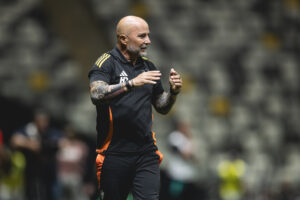 Atlético x Juventude: coletiva de imprensa com Sampaoli