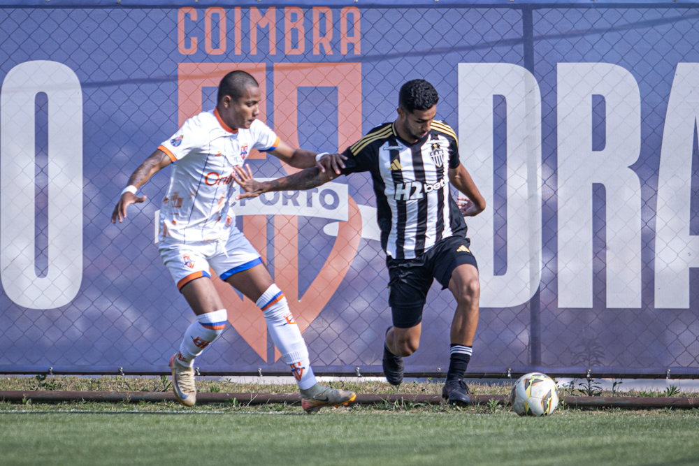 David Kauã, autor do gol de empate contra o Coimbra, na última rodada. Foto: Willian Douglas / Clicks Esporte 