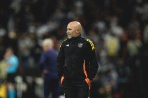 Corinthians x Atlético: coletiva de imprensa com Sampaoli