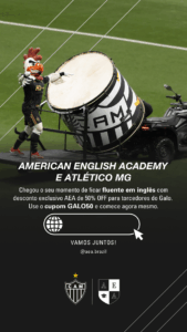 Galo firma parceria com a American English Academy
