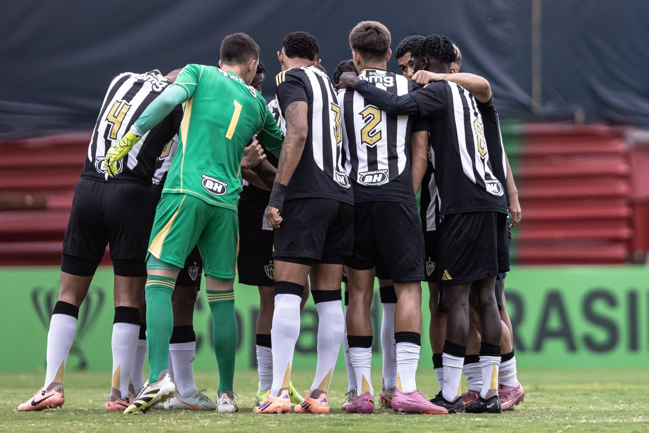 Sub-20 está classificado para às quartas-de-final da Copa do Brasil. Foto: Vinicius Gentil