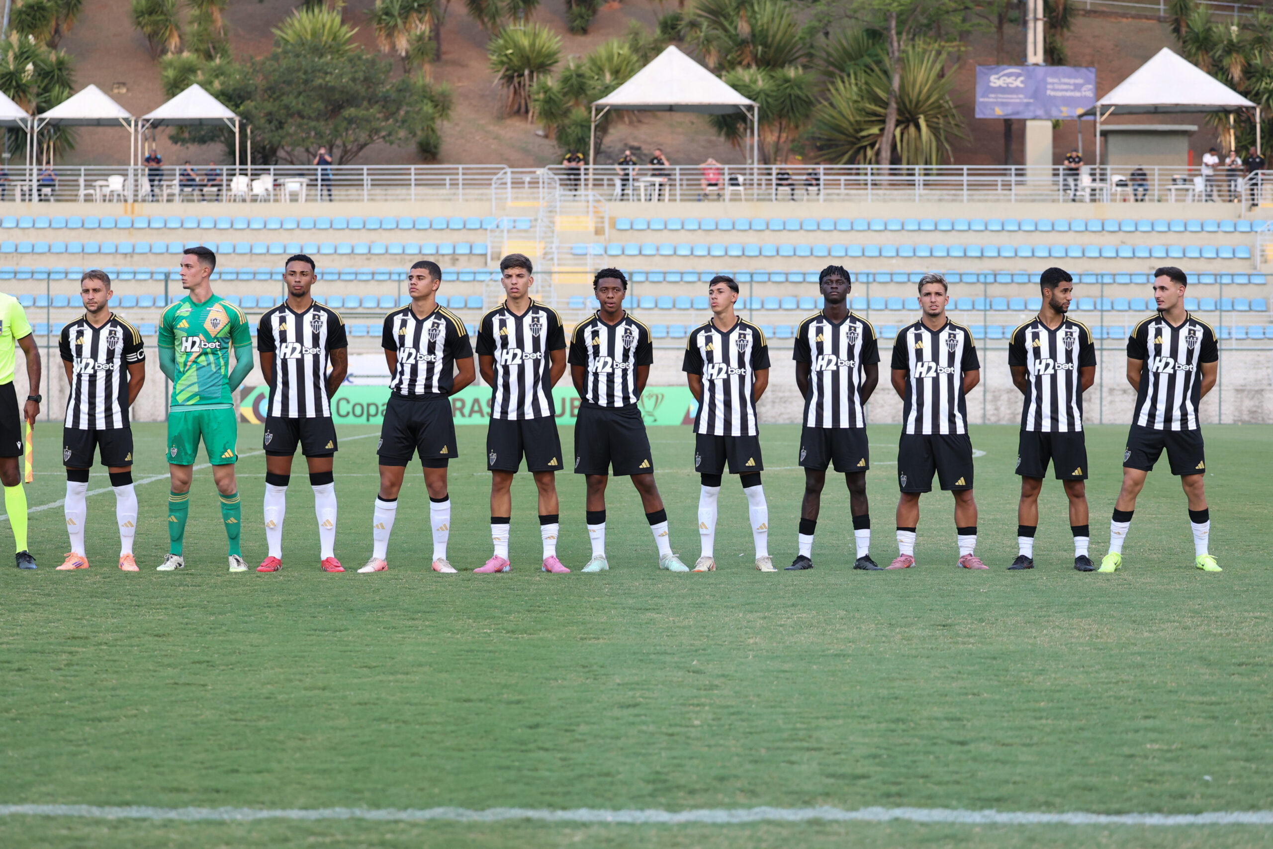 Sub-20 pronto para as quartas de finais da Copa do Brasil. Foto: Daniela Veiga / Atlético