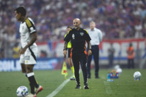 Fortaleza x Atlético: coletiva de imprensa com Sampaoli