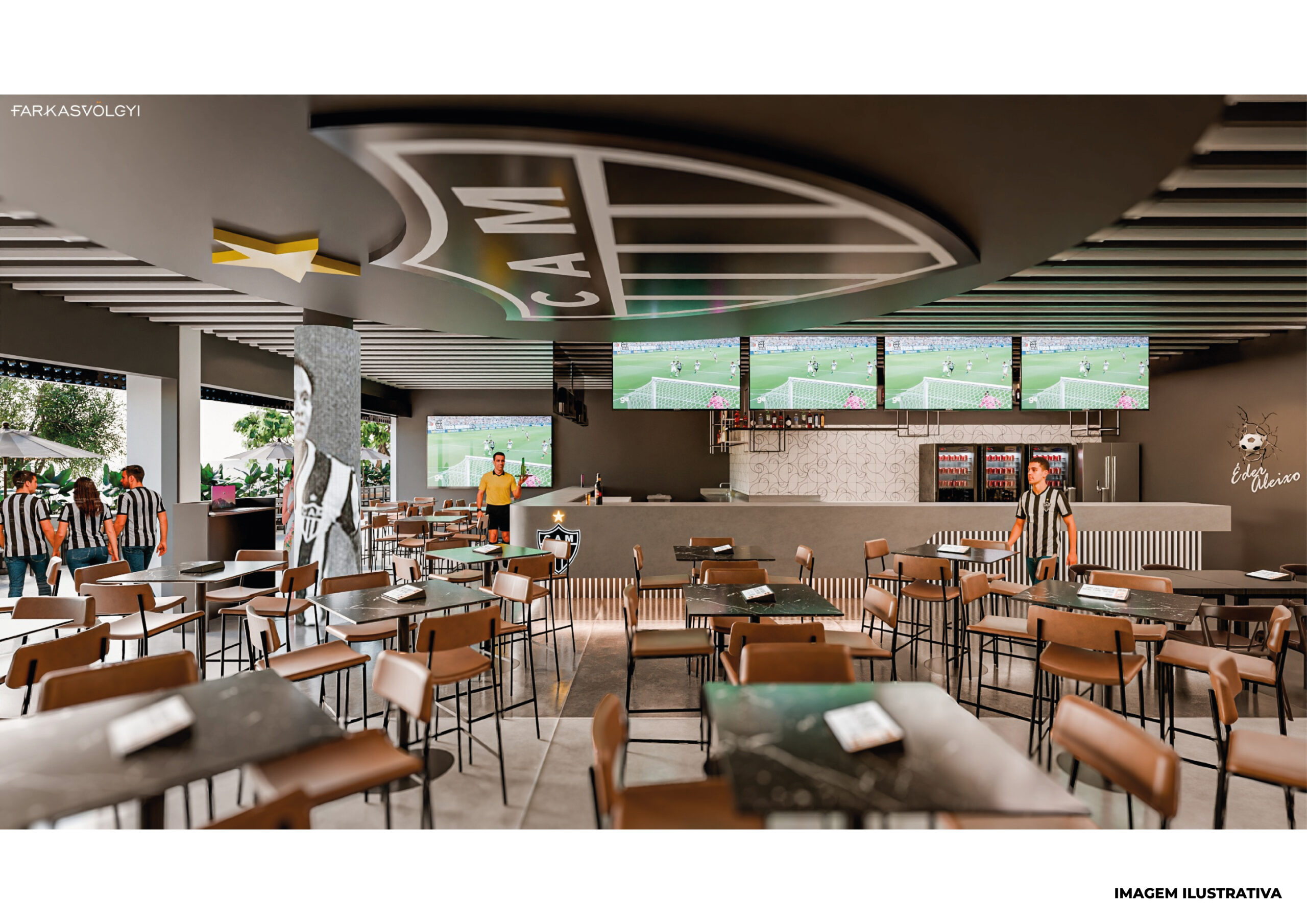 Bar temático será inaugurado na Sede de Lourdes