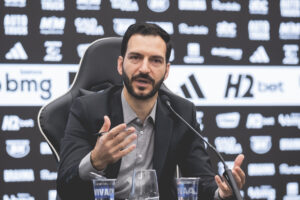 CEO do Atlético representa o Clube e ganha destaque na imprensa