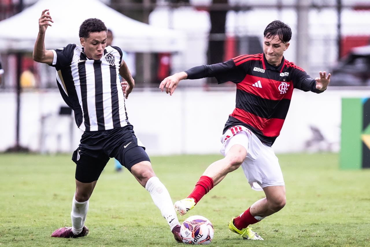 Galinho eliminou o Flamengo na Copa do Brasil Sub-17. Foto: Vinicius Gentil