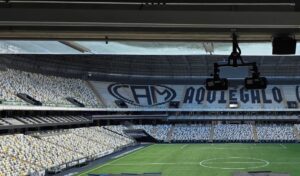 Arena MRV recebe equipamentos do impedimento semiautomático