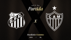 Santos x Atlético: hoje tem Vingadoras!