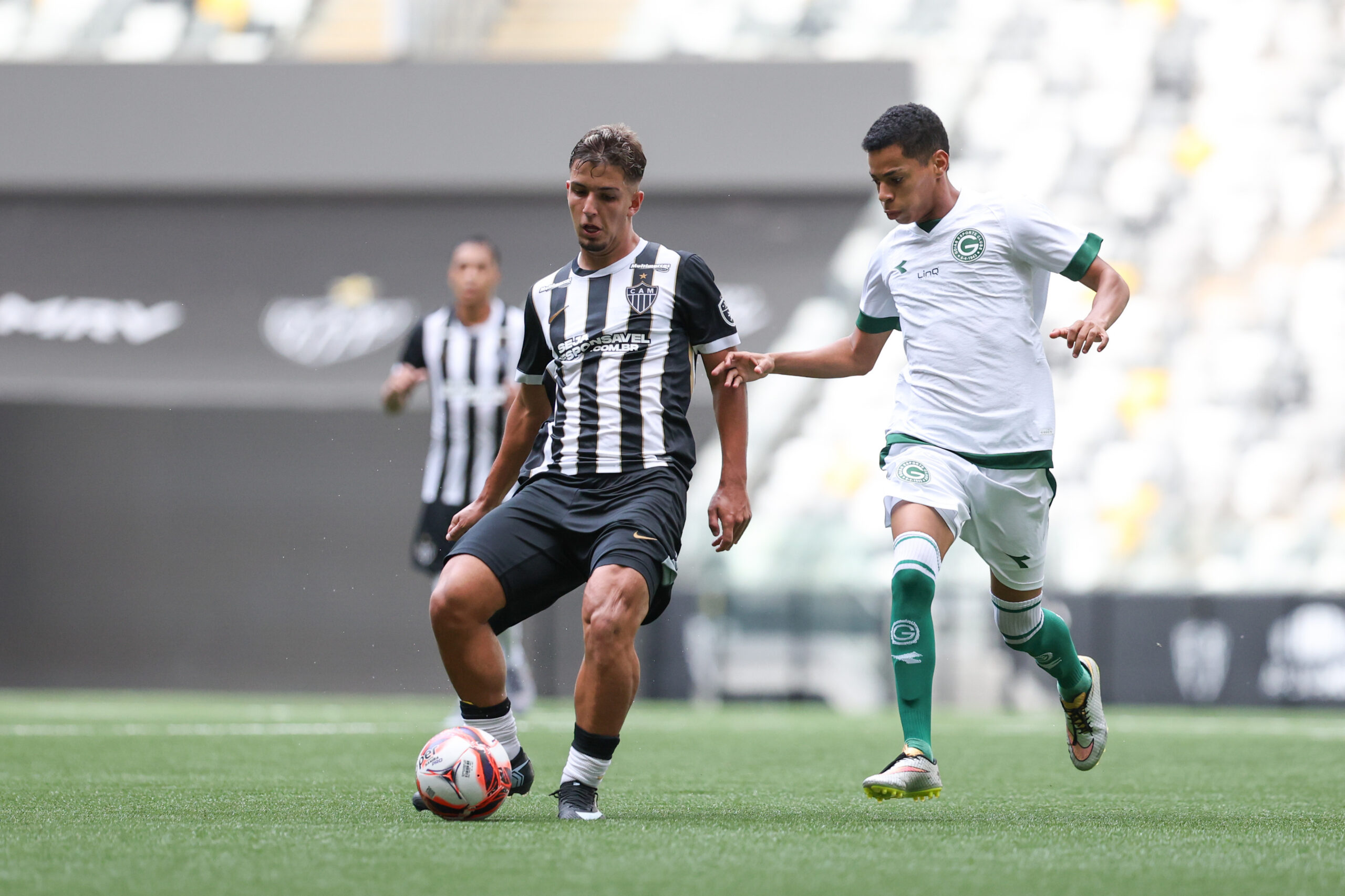 Iseppe participou da vitória atleticana na Arena MRV. Foto: Daniela Veiga / Atlético