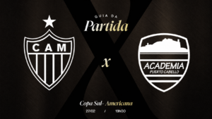 Atlético x Puerto Cabello: hoje tem jogo do Galo!
