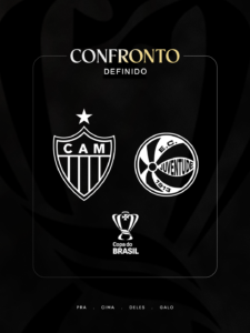 Galo enfrentará o Juventude nas oitavas da Copa do Brasil