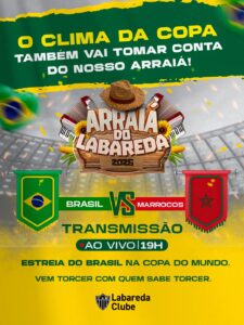 Veja a estreia da Seleção no Arraiá do Labareda