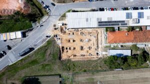 Obras do novo prédio da Base alcançam nova etapa
