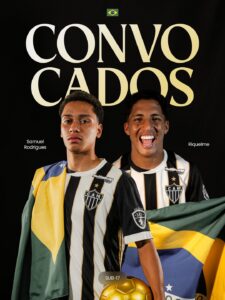 Galo tem dois convocados para a Seleção Brasileira Sub-17