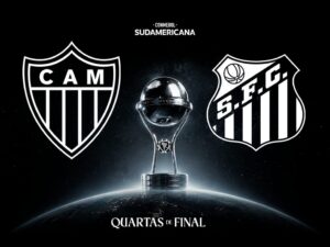 Galo enfrenta o Santos nas quartas da Sul-Americana