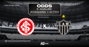 Odds Internacional x Atlético: veja os mercados para a 24ª rodada