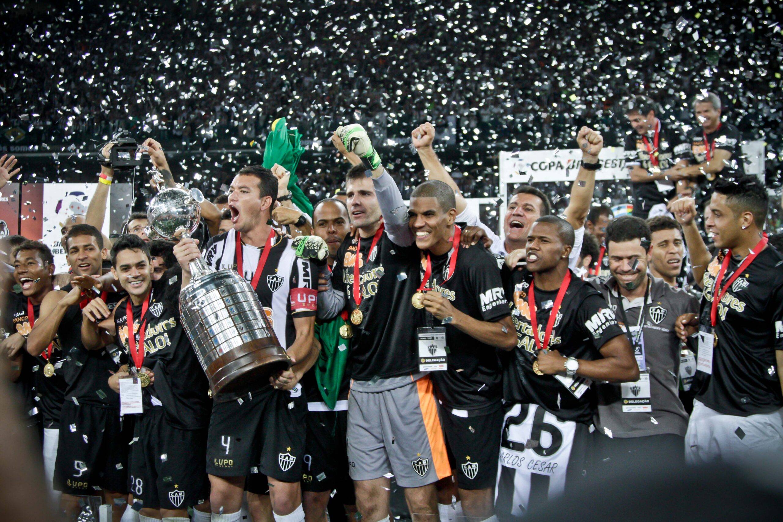 BELO HORIZONTE/ MINAS GERAIS / BRASIL  (24.07.2013) Atlético x Olímpia – no estádio Minas Arena Mineirão – Final da Copa Libertadores 2013 – foto: Bruno Cantini
