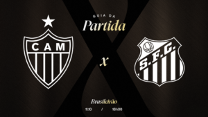 Atlético x Santos: hoje tem jogo do Galo!
